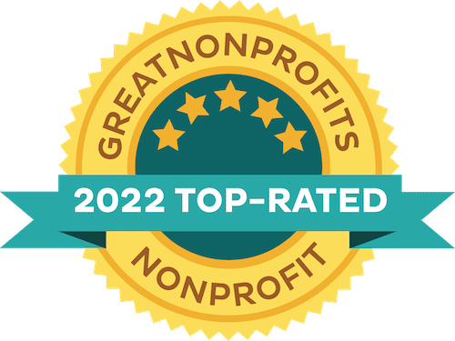 great nonprofits 2022 top-rated badge